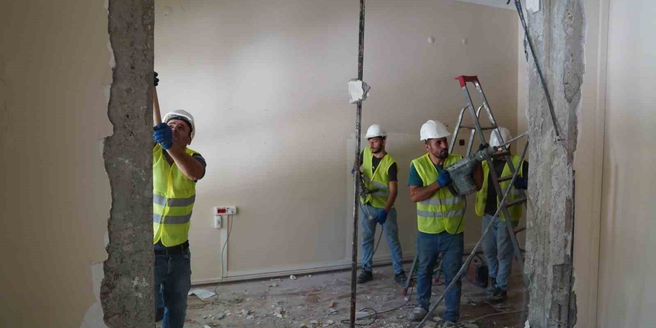 Balcalı Hastanesi’nde güçlendirme çalışmaları başladı