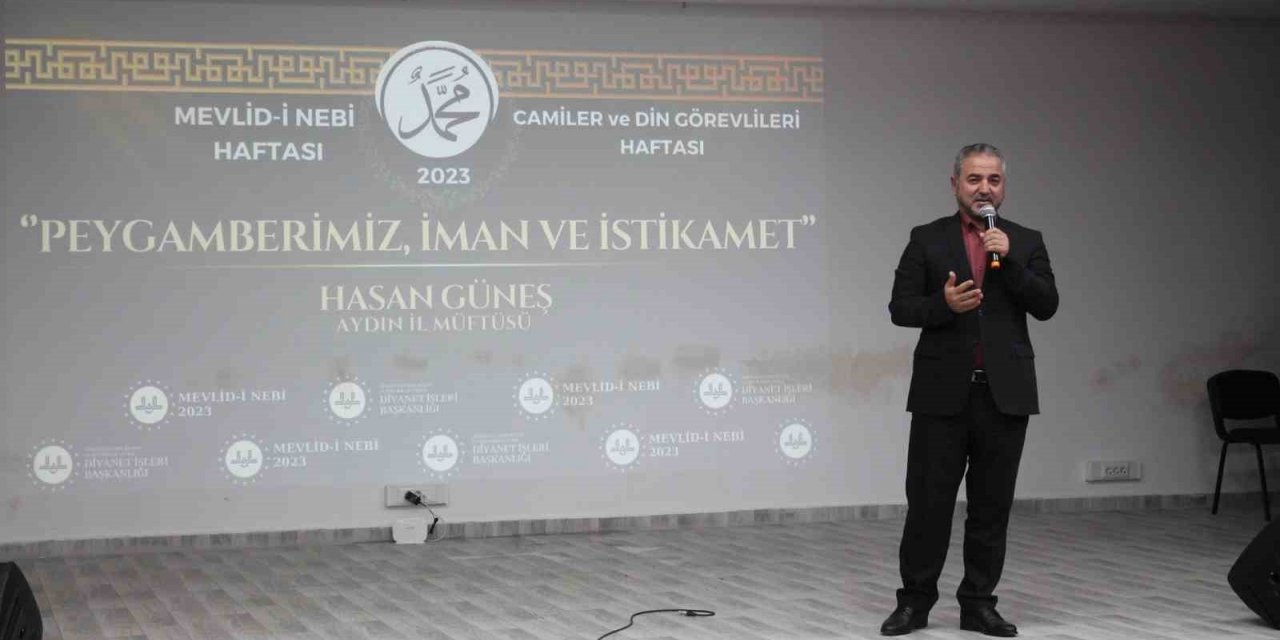 Koçarlı’da Mevlid-i Nebi Konferansı düzenlendi