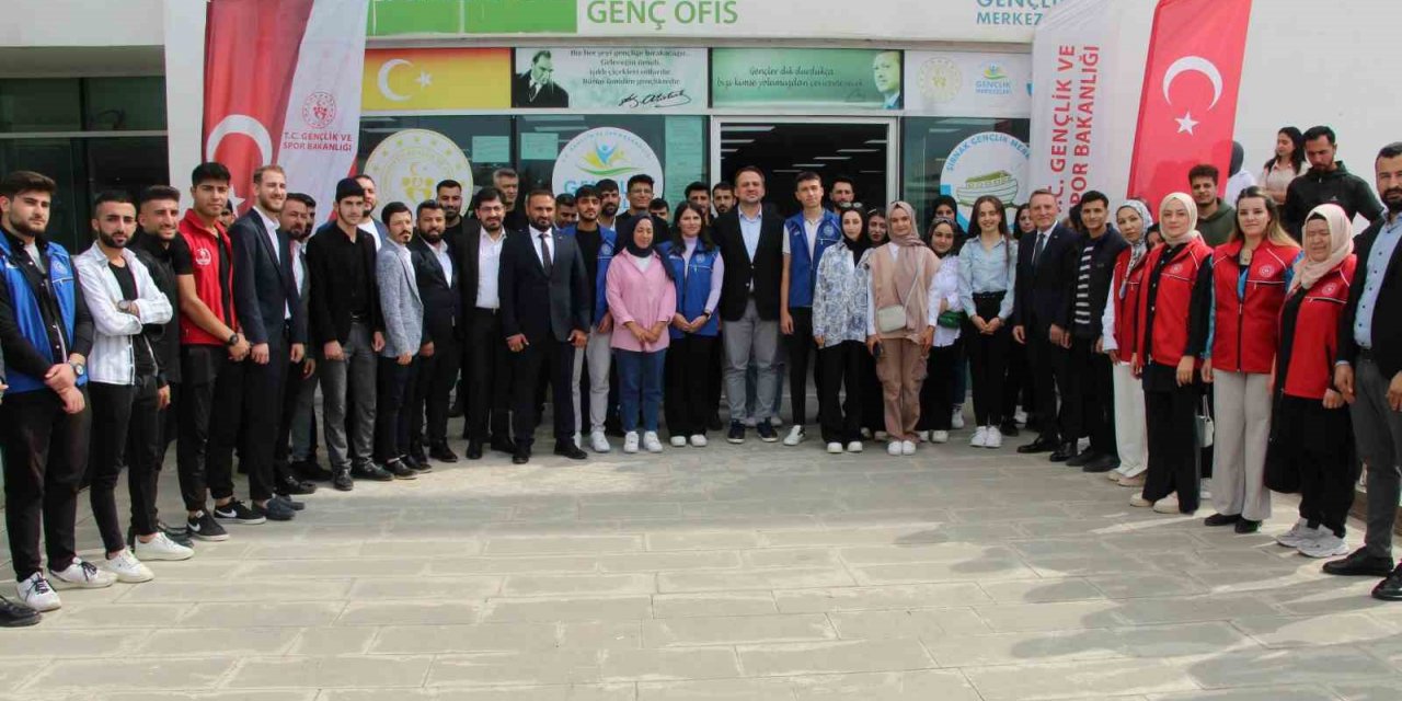 Şırnak’ta Genç Ofis bünyesinde 28 farklı alanda çalışma devam ediyor