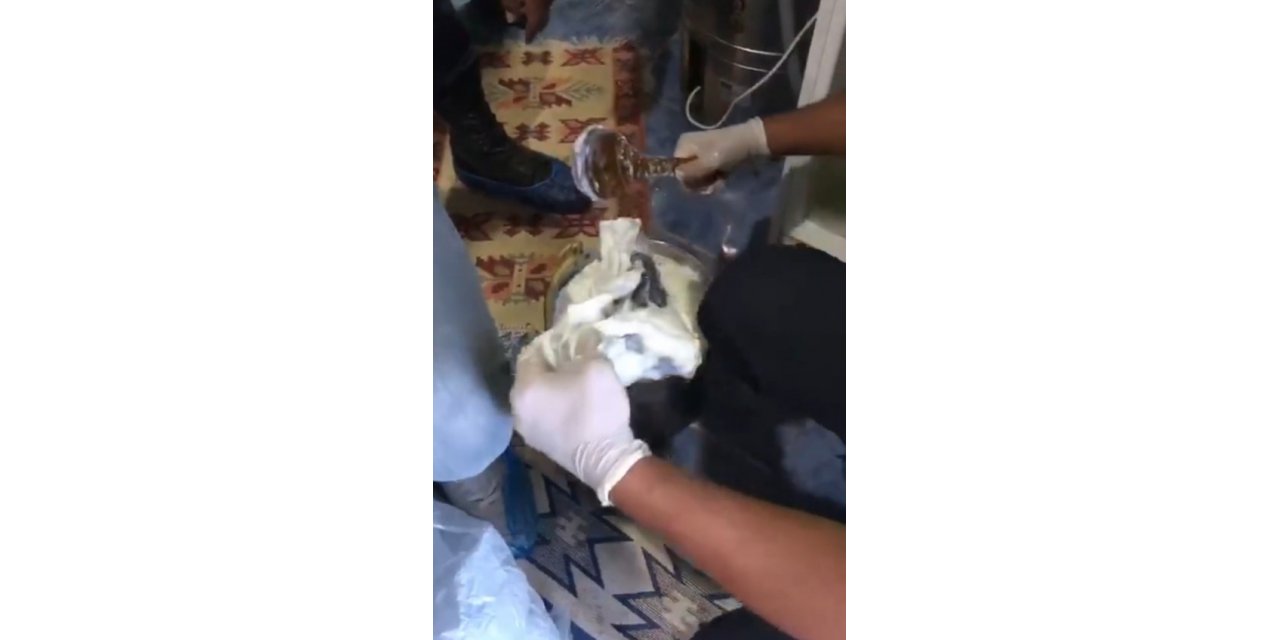 Silahları öyle bir yere sakladılar ki...