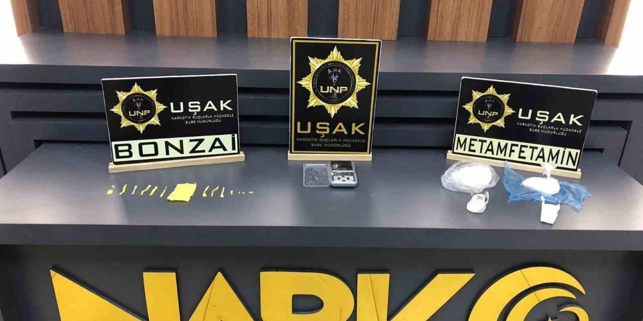 Uşak’ta uyuşturucu operasyonunda 1 kişi tutuklandı