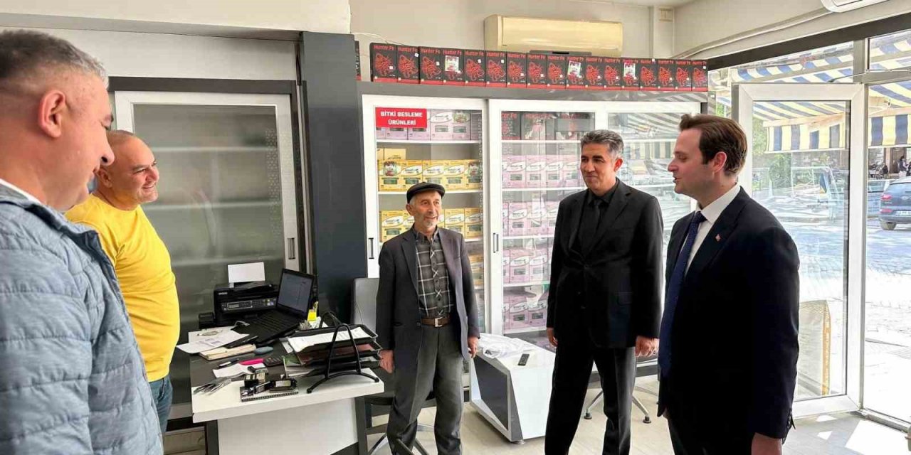Kaymakam Nas esnafın sorun ve taleplerini dinledi