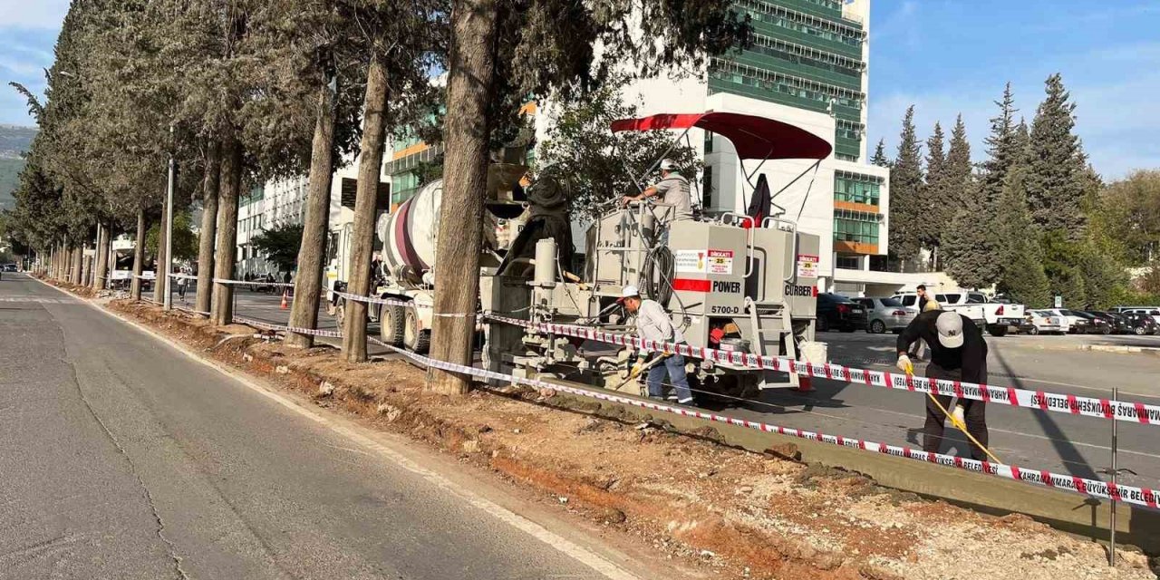 Kahramanmaraş’ta Trabzon ve Hükümet Caddesi yenileniyor