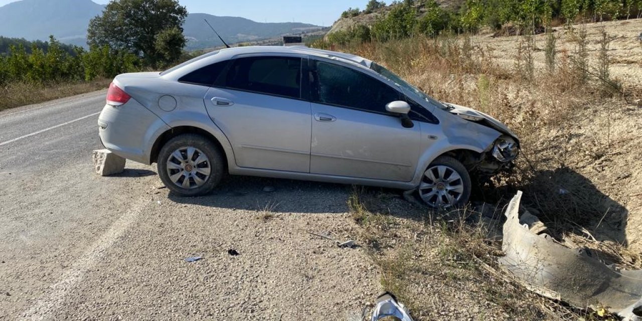 Bilecik’te yaşanan trafik kazasında 1 kişi yaralandı