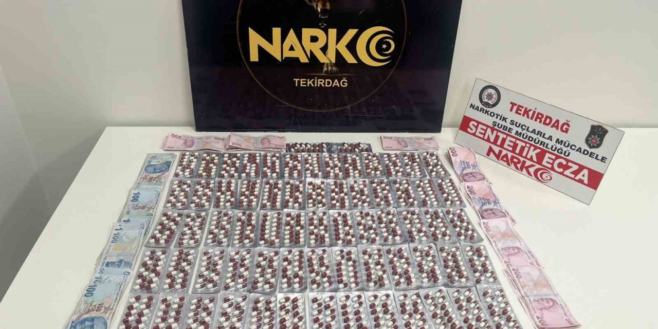 Tekirdağ’da skunk ve metamfetaminle yakalanan zanlı tutuklandı