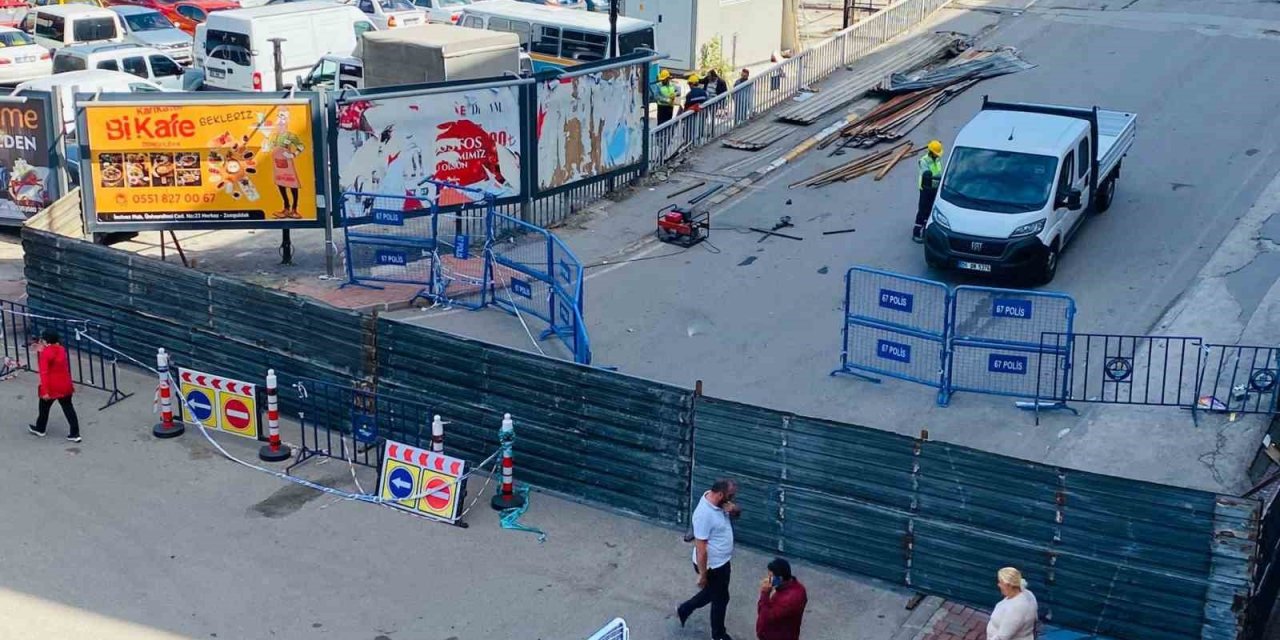 Fevkani Köprüsü girişleri bariyerlerle çevrelendi