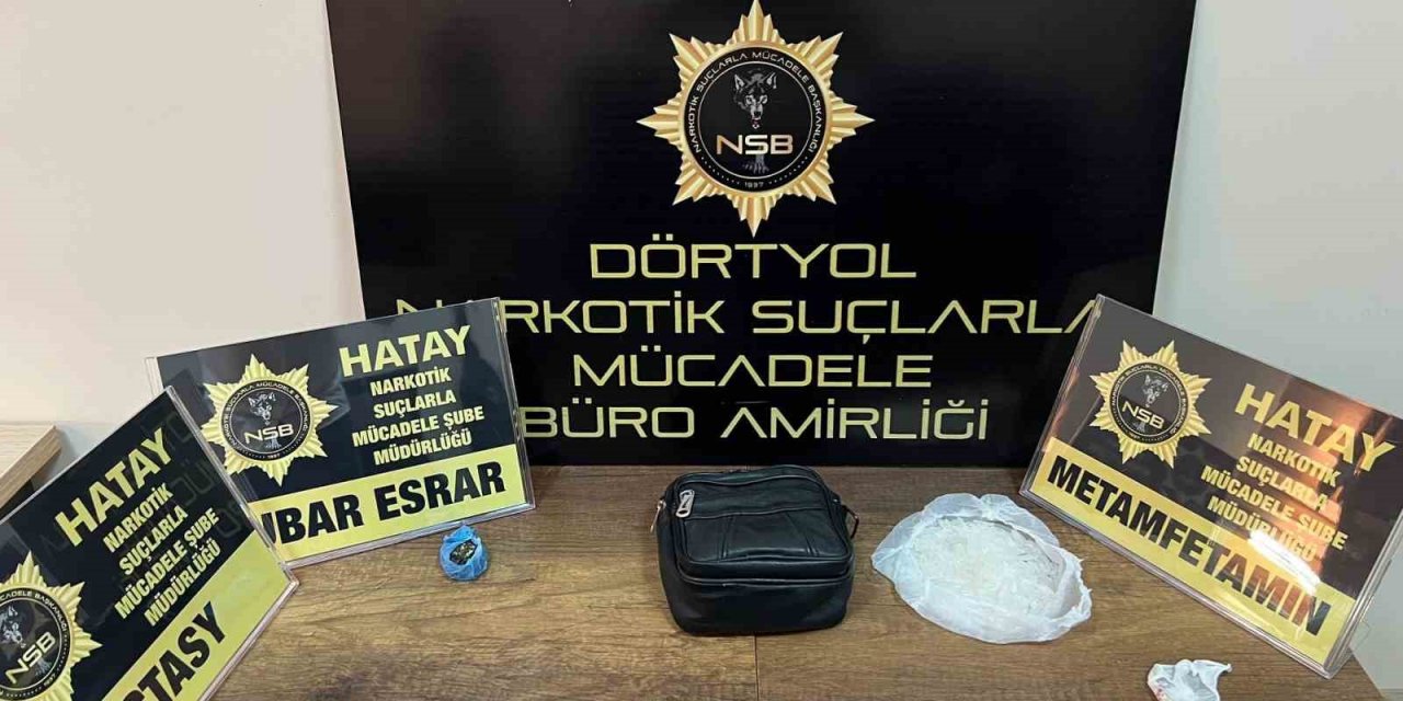 Erzin’de uyuşturucu operasyonu; 3 gözaltı