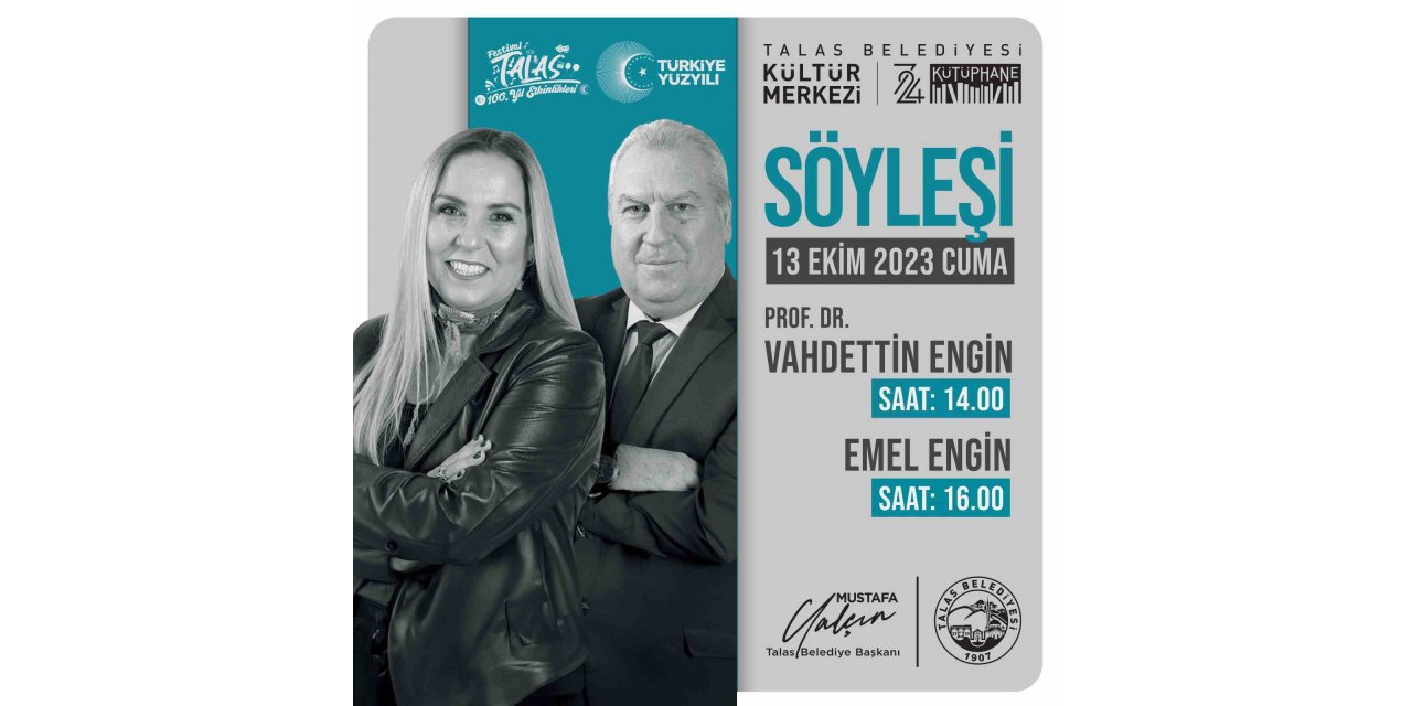 Talas’ta söyleşi günleri