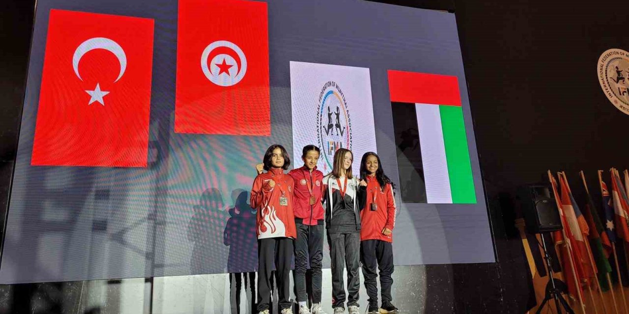 Muğlalı sporculardan dünya ikinciliği ve dünya üçüncülüğü