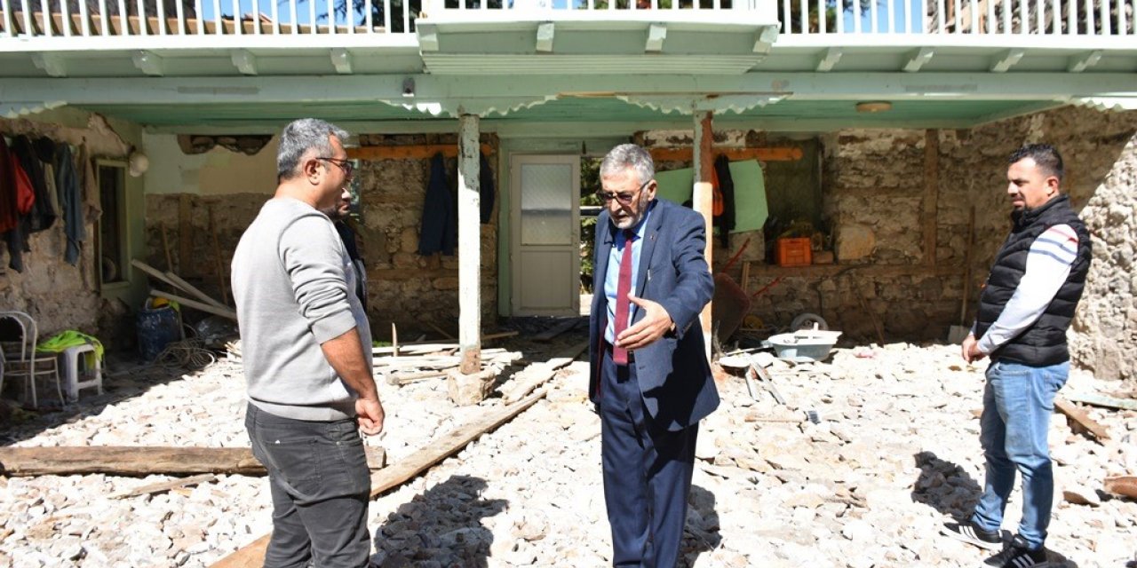 Şeyh Kuddusi Cami’nin restorasyon çalışmaları devam ediyor