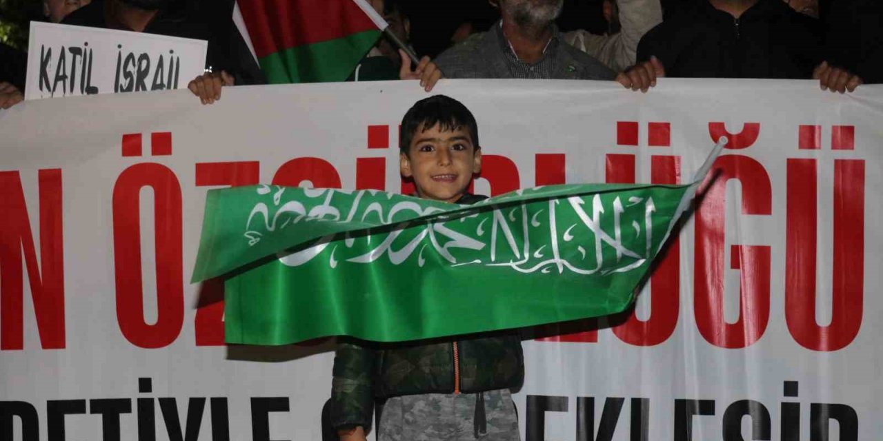 Bursa’da Filistin’e destek etkinliği