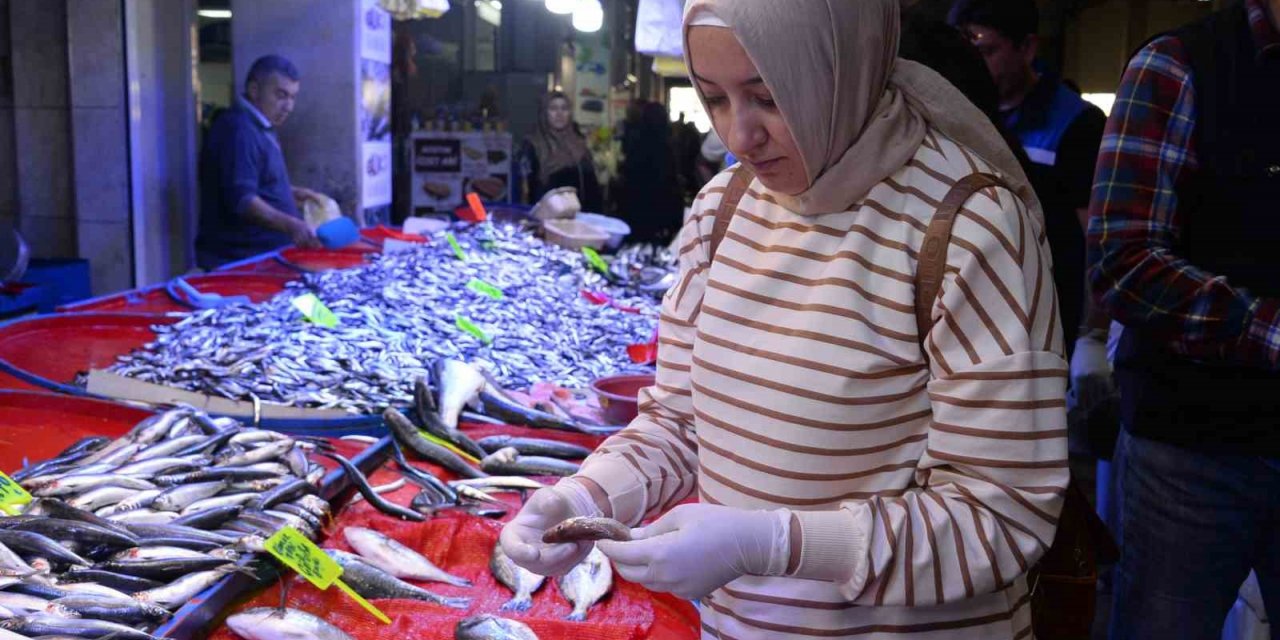 Bozüyük’te balık pazarında denetim