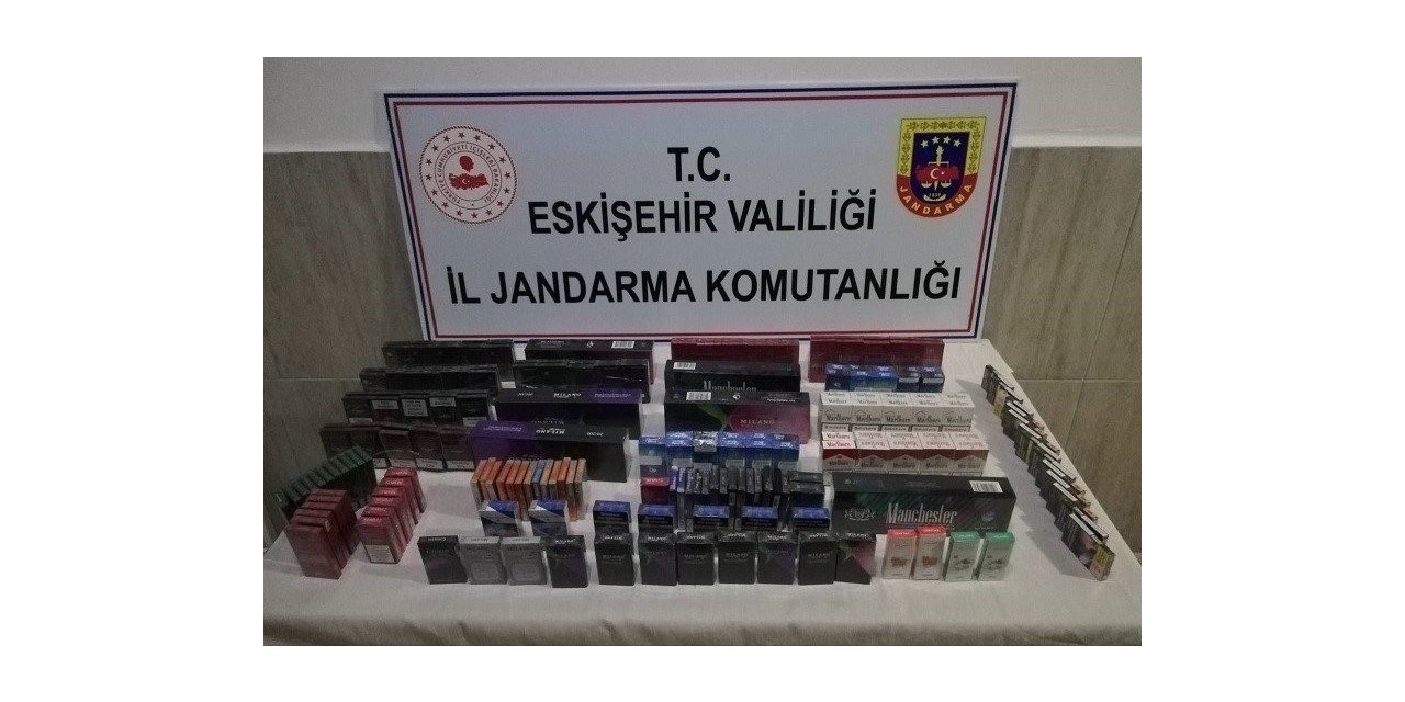 Kaçak sigara satarak 2 milyon 336 bin lira gelir elde eden şahsa jandarma operasyonu