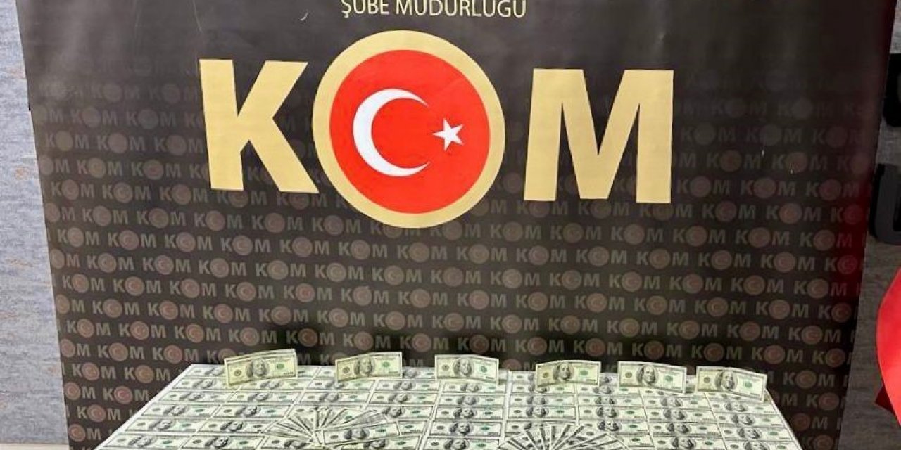 Kalpazanlar döviz bürosunda sahte dolarları piyasaya sürmek isterken yakalandı