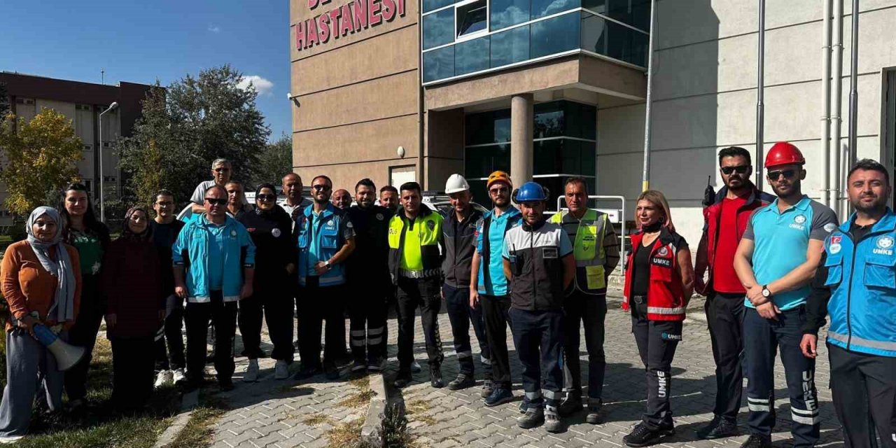 Niğde’de HAP Tatbikatı yapıldı