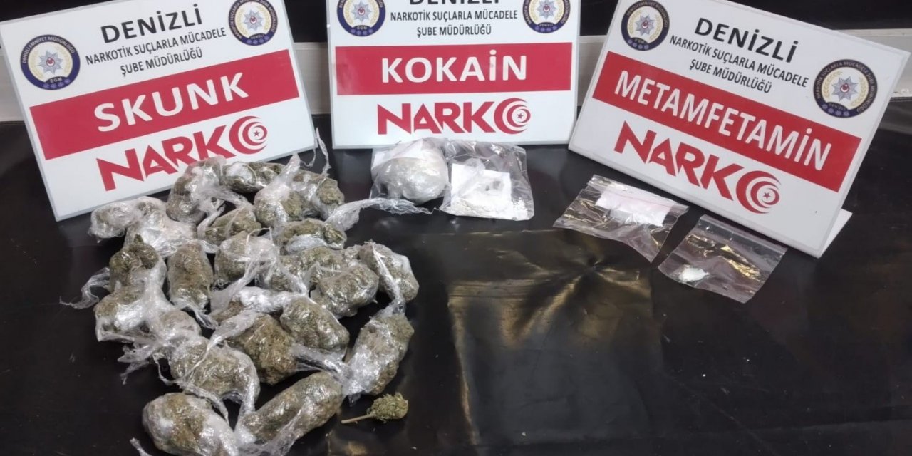 Denizli’de 18 zehir taciri tutuklandı