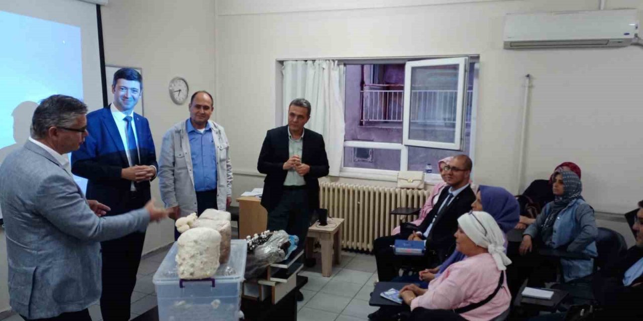 550 Kursiyere Mantar Yetiştiriciliği Kursu Verildi