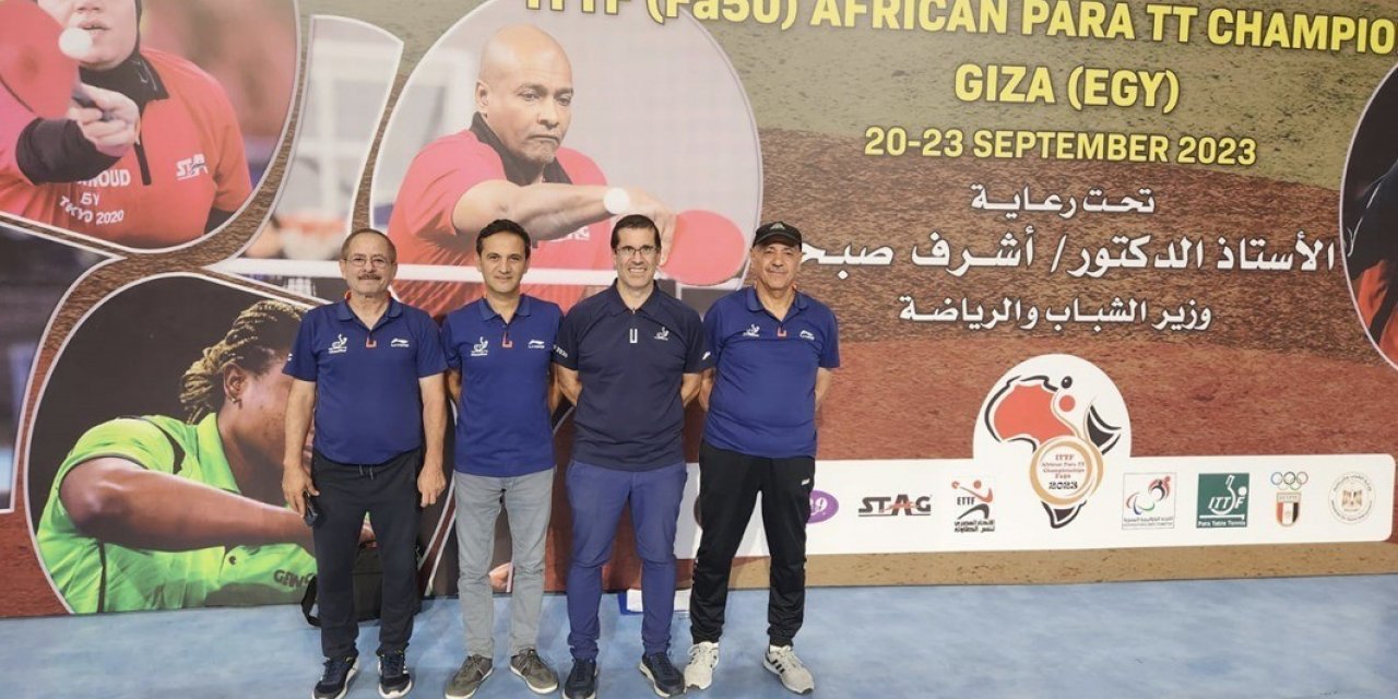 PAÜ, Engelli Masa Tenisi Afrika Şampiyonasında klasifikatör oldu