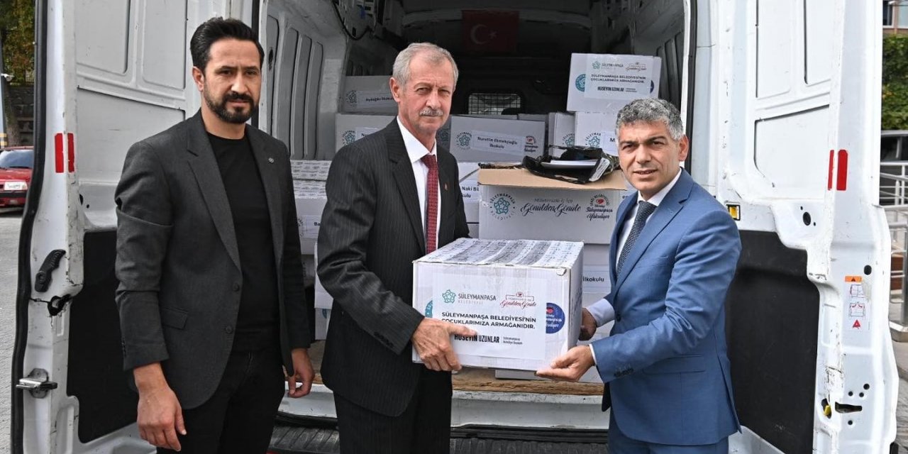 Öğrencilere kırtasiye desteği