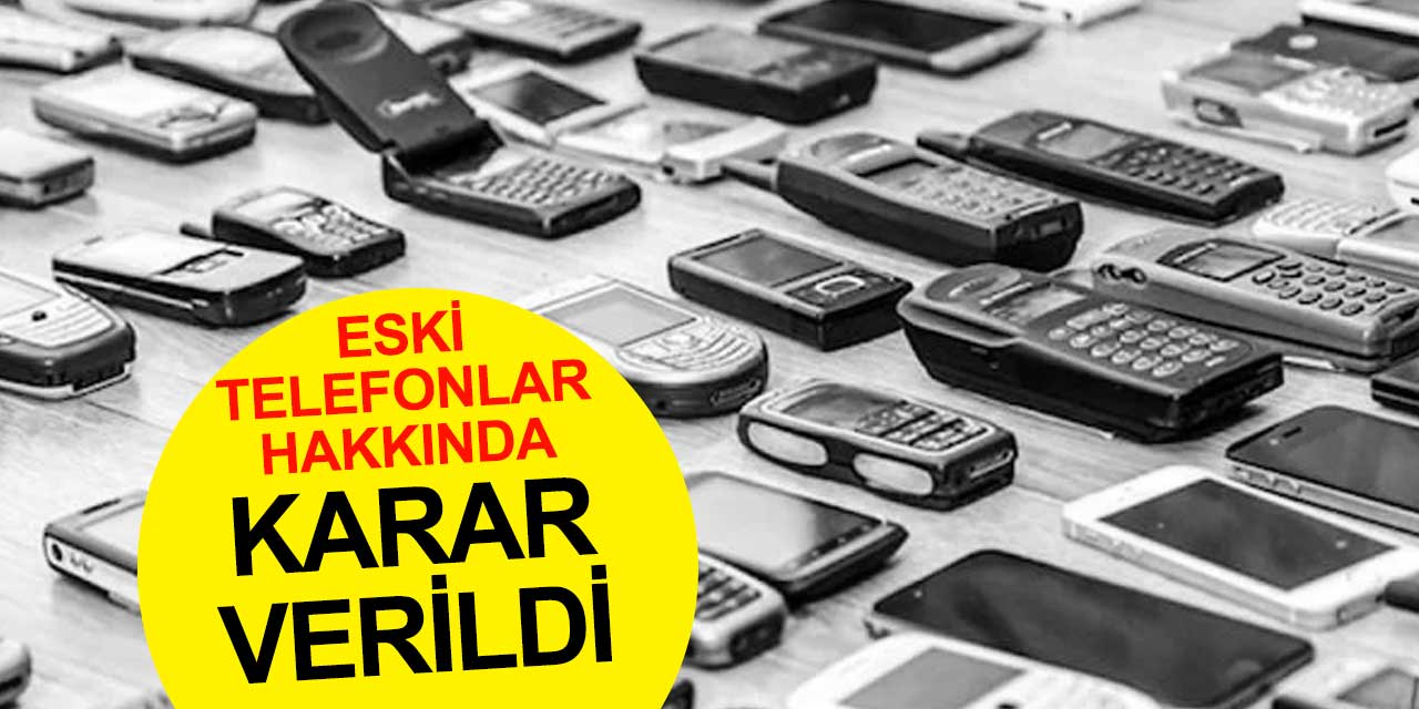 Kullanılmayan telefonlar hakkında karar Resmi Gazete'de