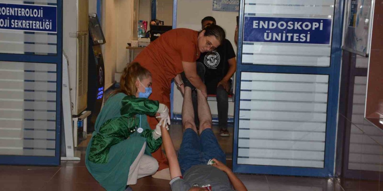 Denizli’de afetlere hazırlık tatbikatları devam ediyor