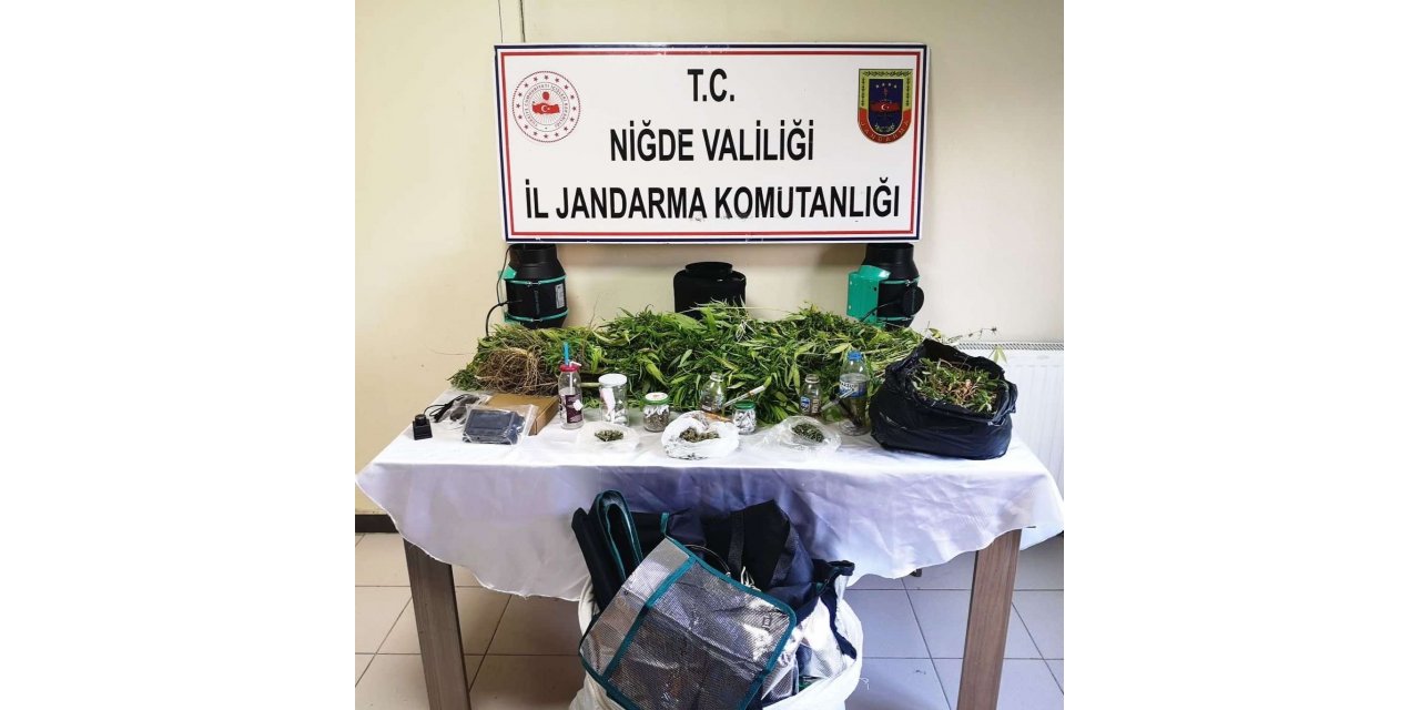 Niğde’de jandarmadan uyuşturucu operasyonu: 1 gözaltı