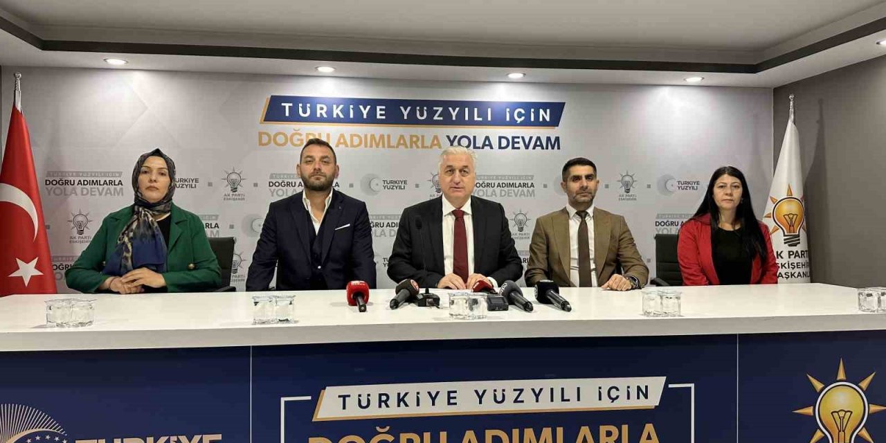 AK Parti’den 81 ilde ortak düzenlenen Filistin açıklaması