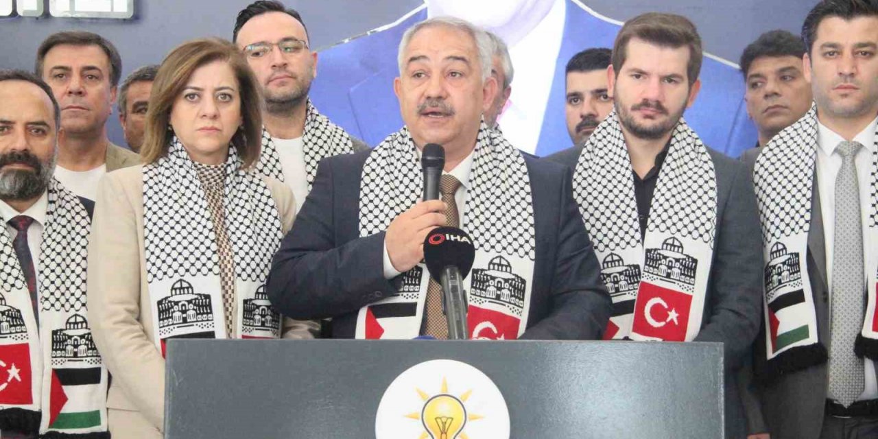 AK Parti Gaziantep İl Başkanlığından İsrail saldırılarına tepki