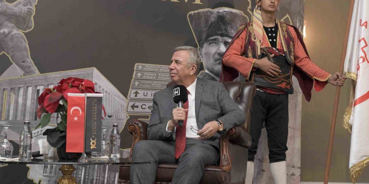 ABB Başkanı Yavaş, “SözONda” programında Ankara’yı anlattı