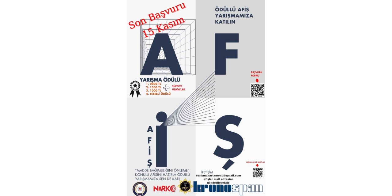 “Bilinçli Gençler Sağlıklı Toplum” yarışması düzenlenecek