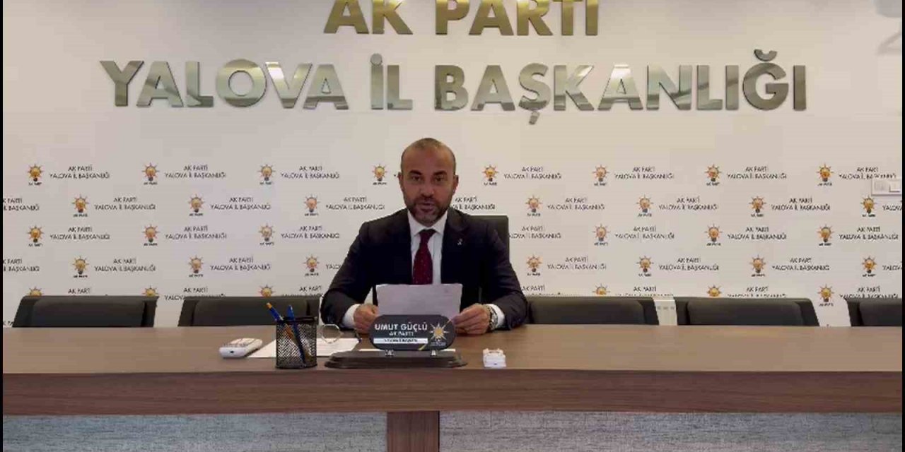 Güçlü, “Gazze halkı, barış ve adalet isteğiyle direnişini sürdürmektedir”