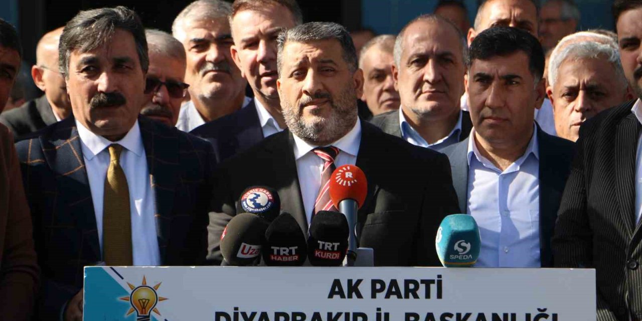 AK Parti Diyarbakır İl Başkanlığı’ndan İsrail’e tepki