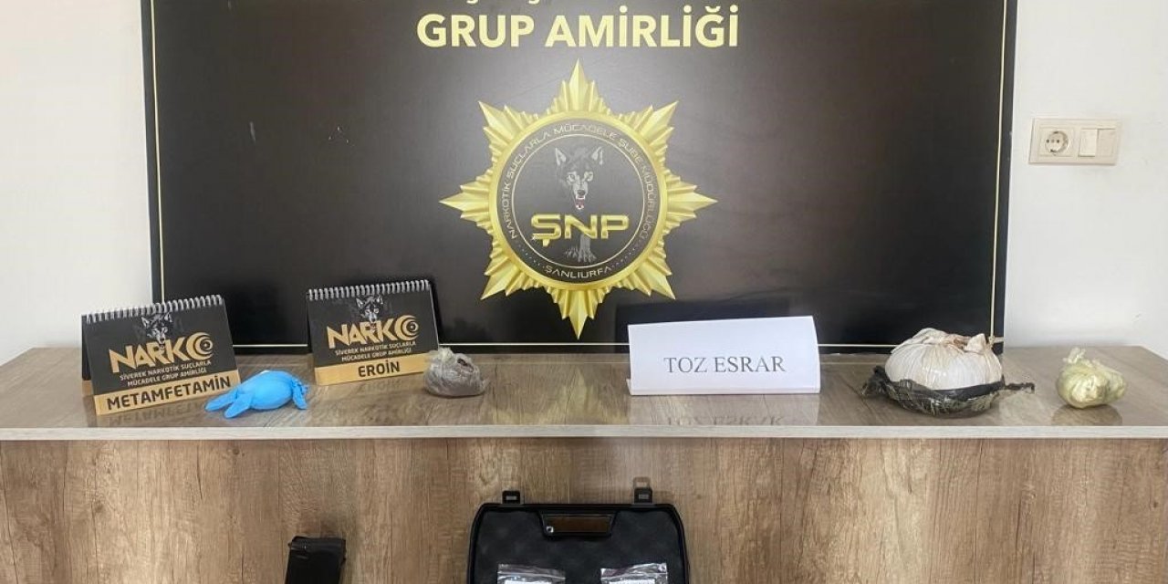 Siverek’te uyuşturucu satıcılarına operasyon: 2 kişi tutuklandı