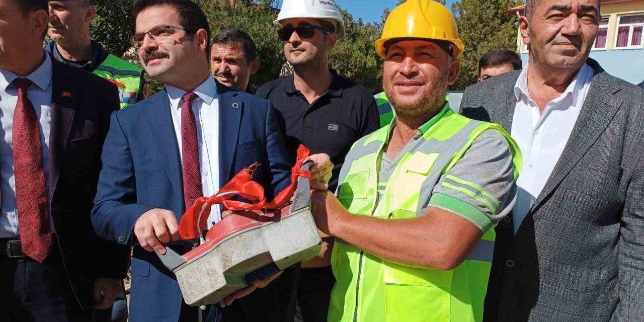 Karaadilli Lisesi’nin temeli atıldı