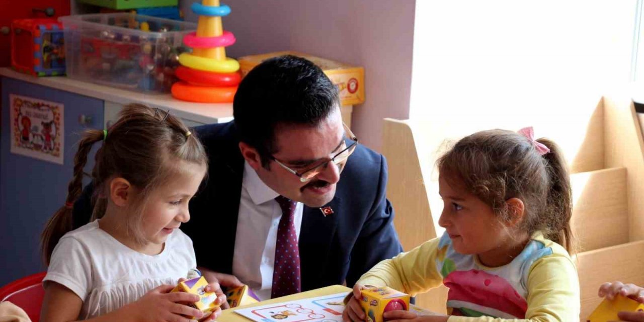 Kaymakam Han okul öncesi eğitimin önemine dikkat çekti