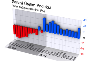 Sanayi 2010'da coştu