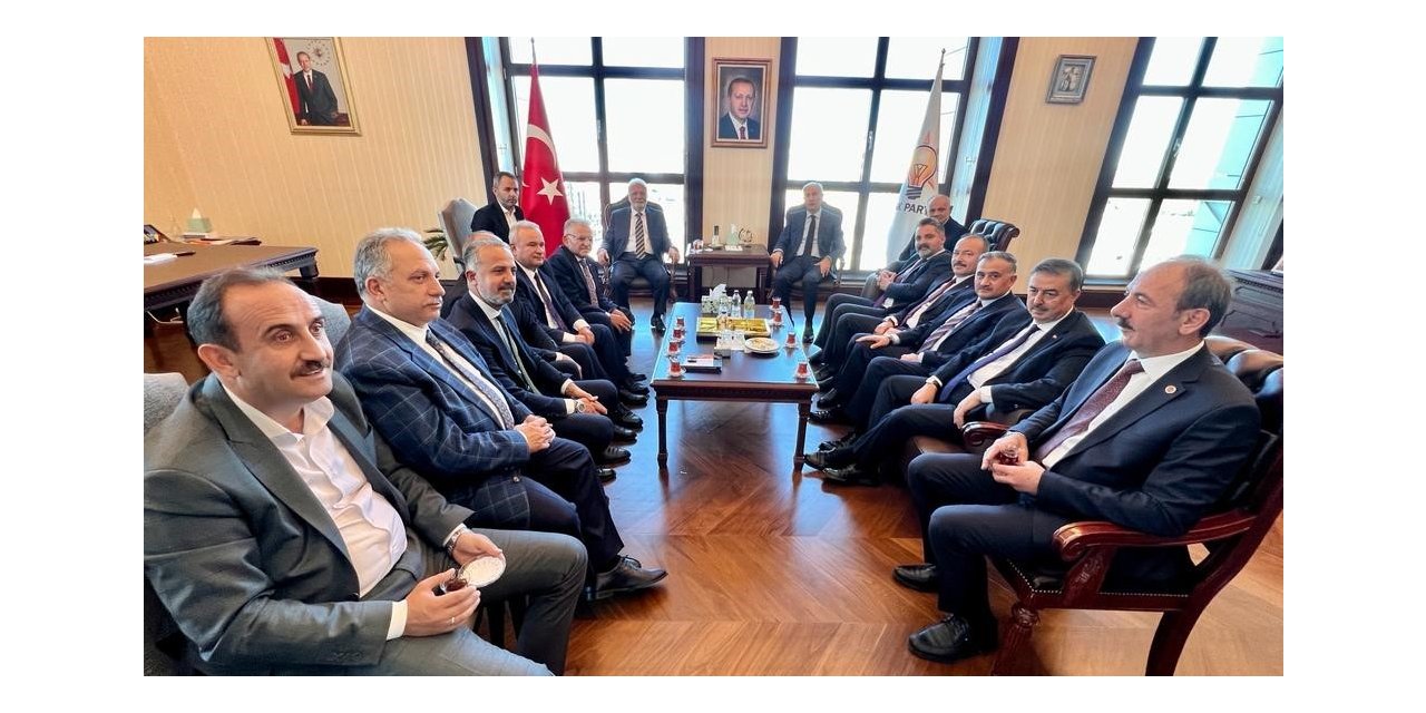 Başkan Büyükkılıç’tan AK Parti Genel Başkan Vekilleri Elitaş ve Ala ile Yerel Yönetimler Başkanı Yılmaz’a ziyaret