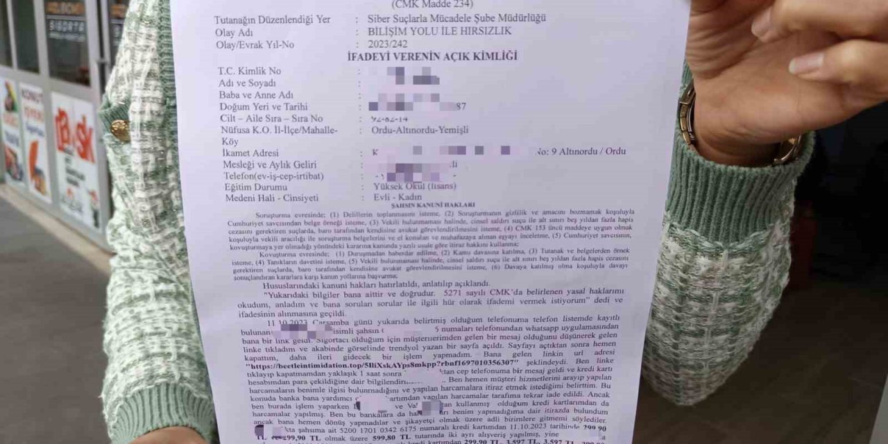 Arkadaşından gelen linke tıkladı, yaklaşık 30 bin TL dolandırıldı