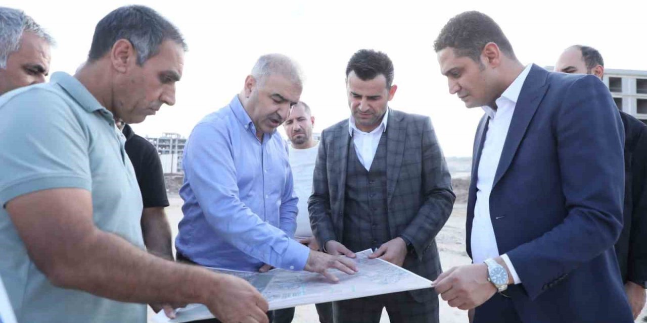 Yenişehir ilçesinde içme suyu ve kanalizasyon çalışmaları sürüyor