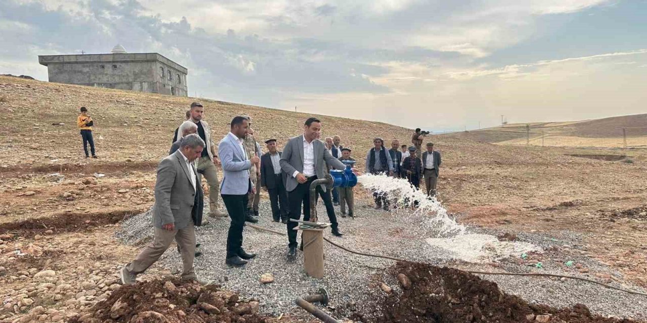 Silopi ilçesinde Yamaç mezrasının su sorununu giderildi