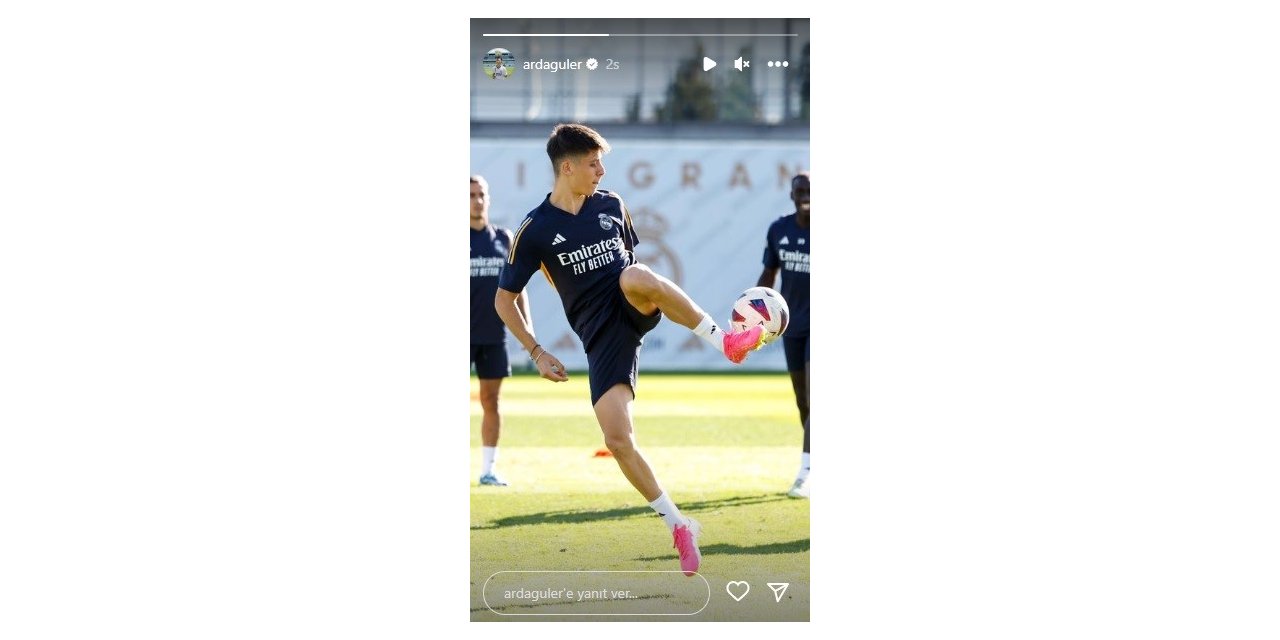 Real Madrid’e, Arda Güler’den iyi haber