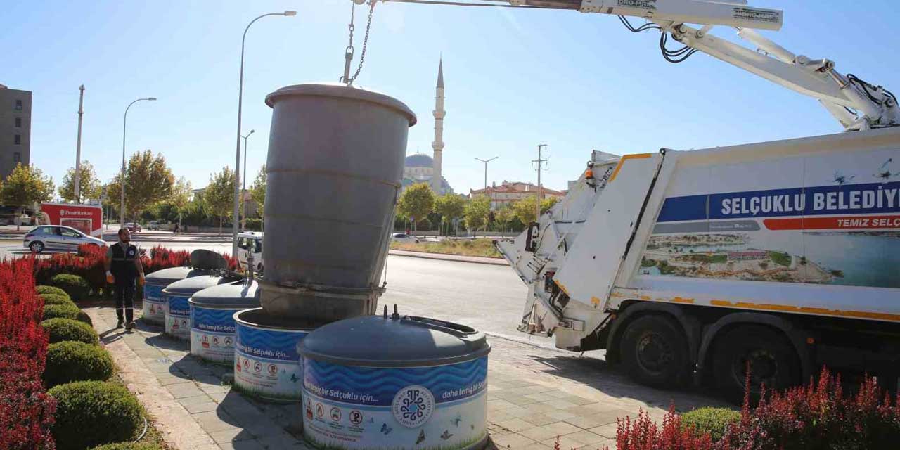 Selçuklu'nun çöpleri akıllanıyor