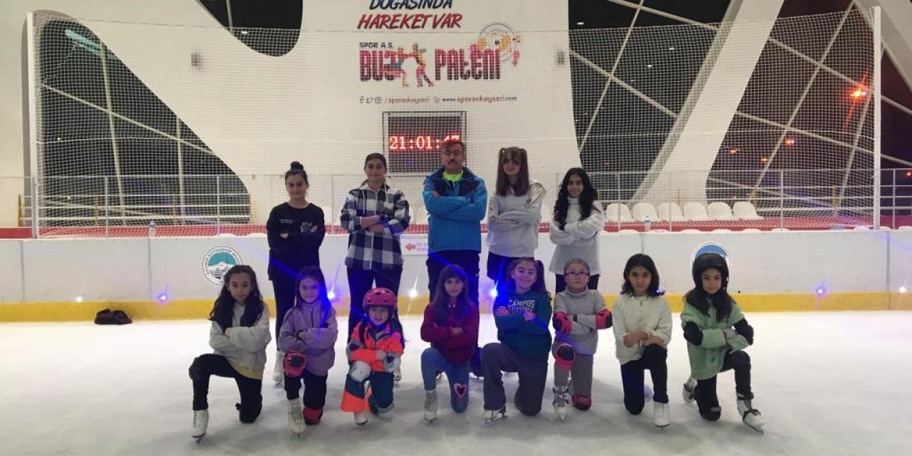 Buz Pateni takımı şampiyonluk hedefinde