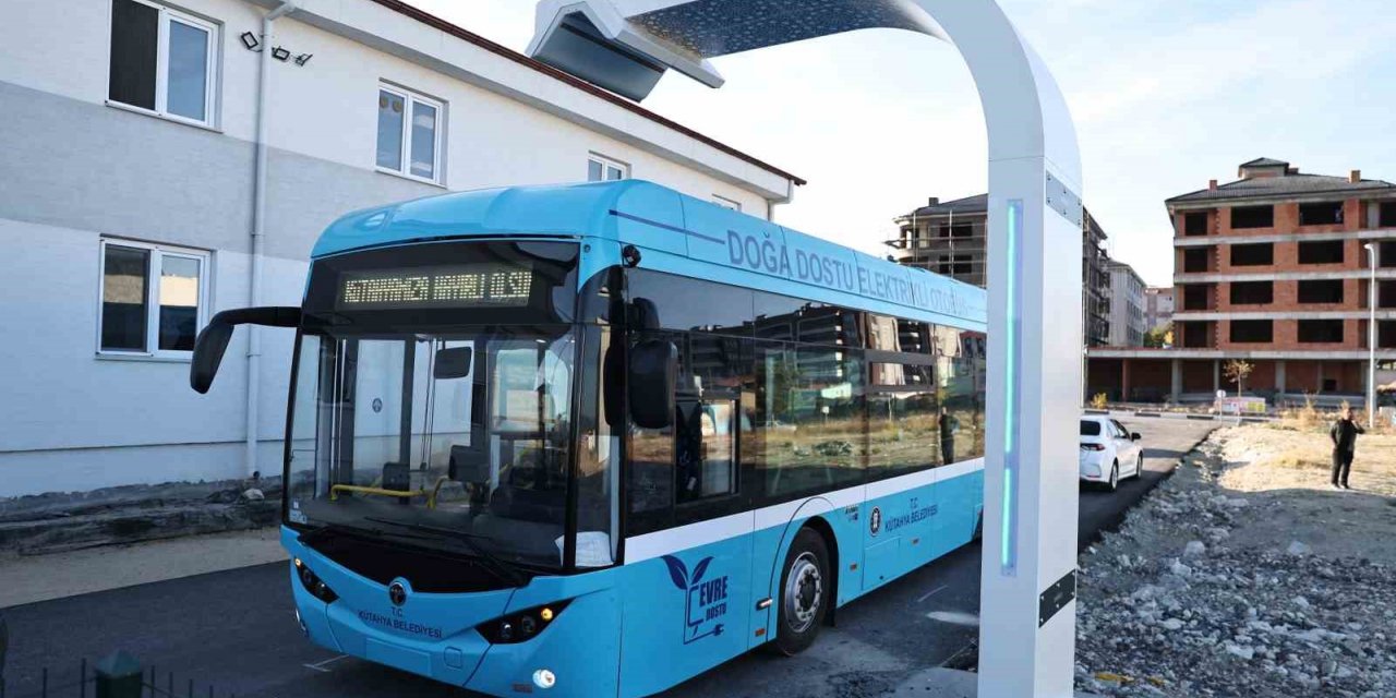 Kütahya’nın yeni elektrikli otobüsleri 12 dakikada şarj olacak