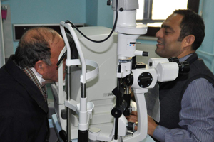 Kar yağışında göz sağlığına dikkat