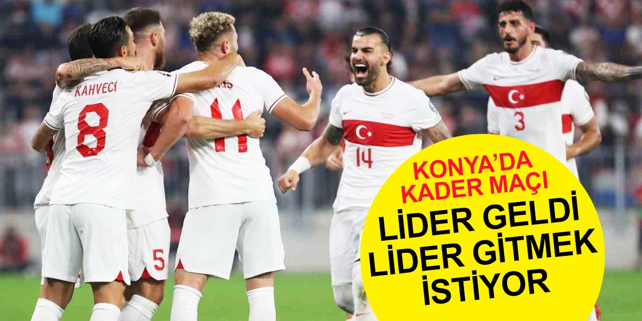 A Milliler lider geldiği Konya'dan lider gitmek istiyor