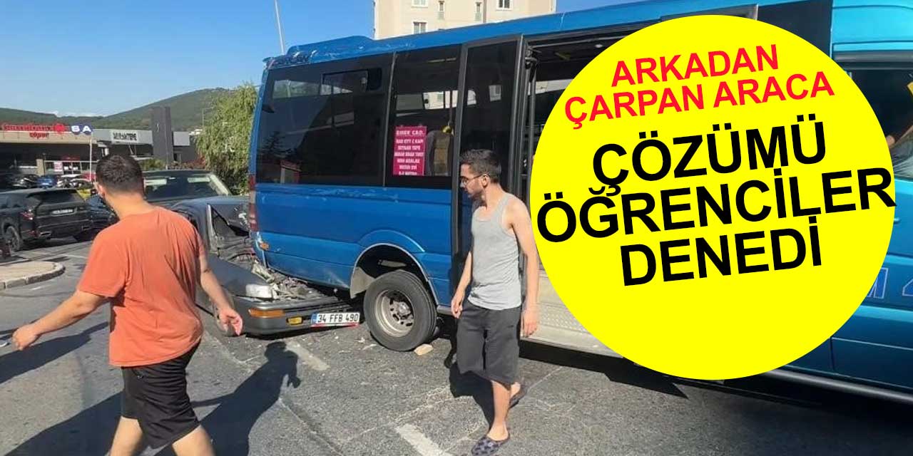 Öğrencilerden pratik çözüm