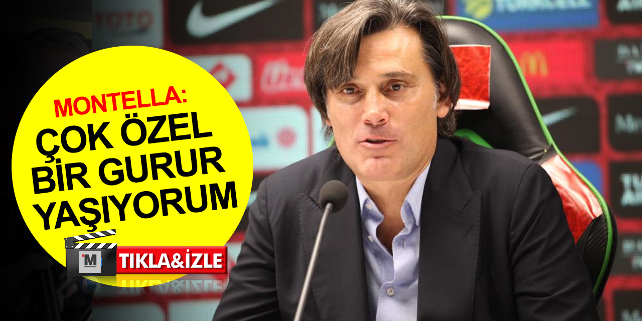 Milli Futbol Takımı Teknik Direktörü Montella'dan Konya'da açıklamalar