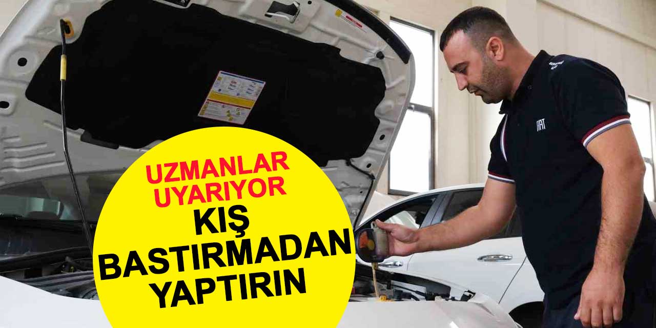 Konya'da Soğuyan Hava Araç Bakımını Gündeme Getirdi