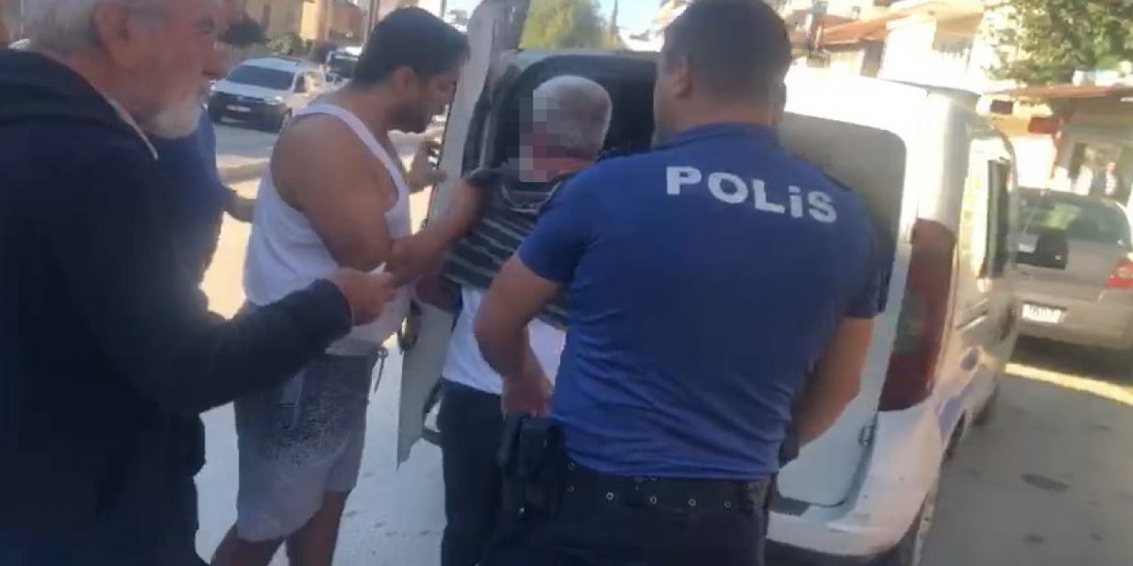 Halk Adaleti: Taczciyi dövüp teslim ettiler